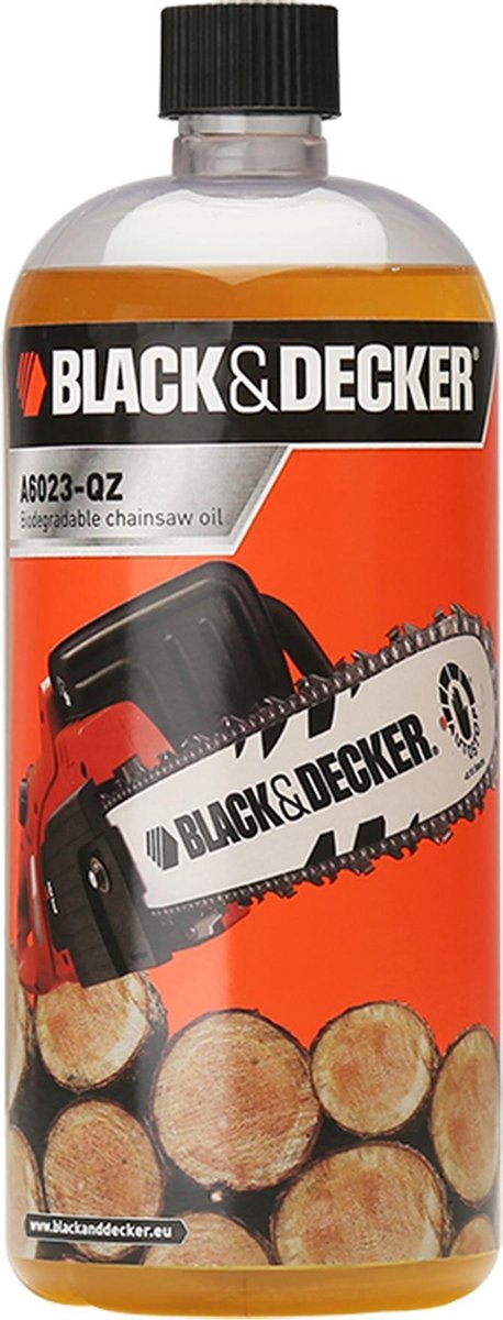 Black+decker chainsaw oil - 1 liter - a6023-qz
